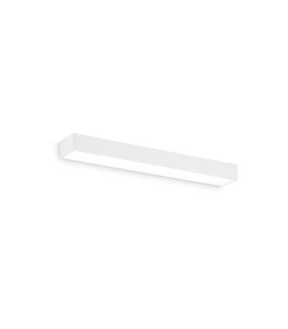 REFLEX LED-Wandleuchte Metall, weißer Kunststoff