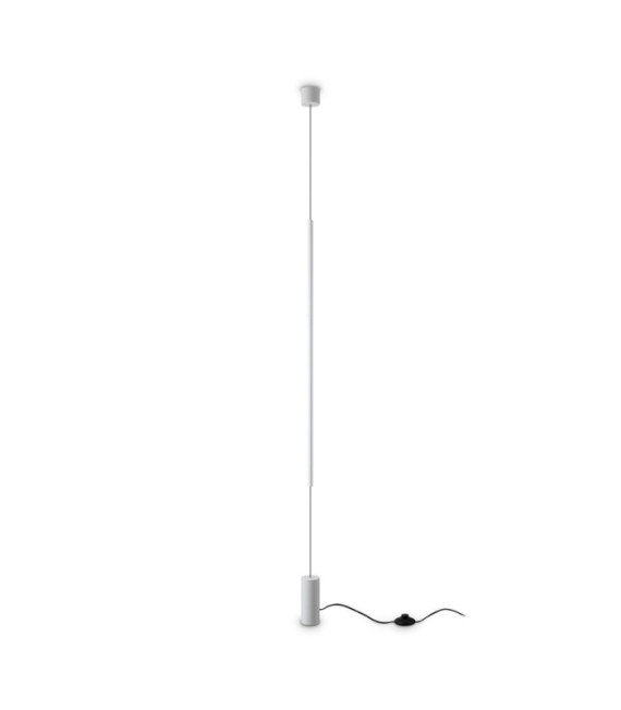 Suspension LED FILO Verre,Métal,PVC Blanc
