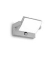 Applique murale extérieur Swipe Métal,Plastique Gris