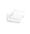 Outdoor wall light SWIPE Metal, White Plastic