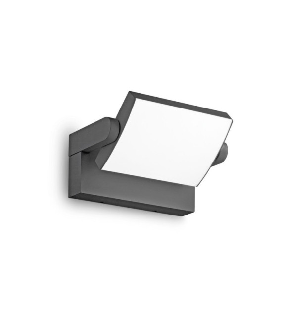 Lampada da parete per esterno SWIPE Metallo, Plastica Antracite