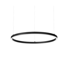 Lampada a sospensione ORACLE LED Metallo, plastica, alluminio Nero