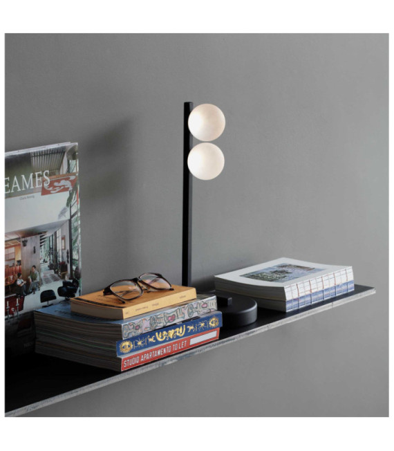 Ping Metall Tischlampe Schwarz