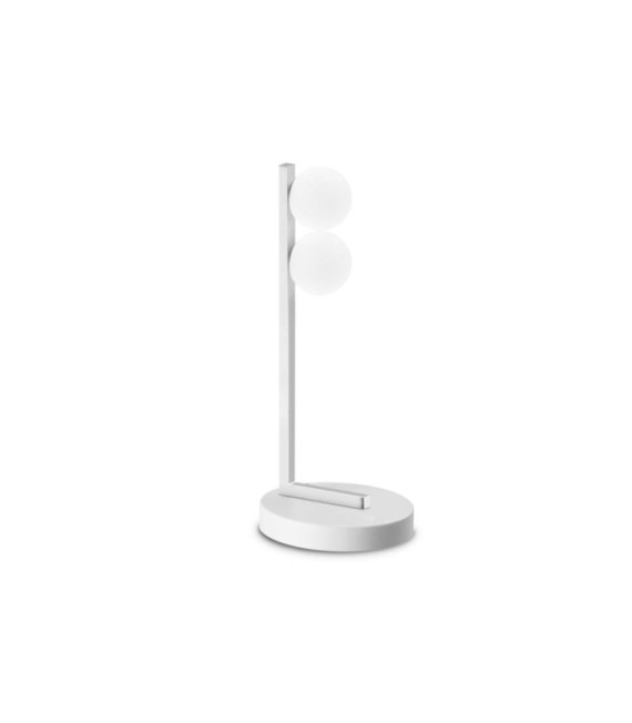 Ping White Metal Table Lamp