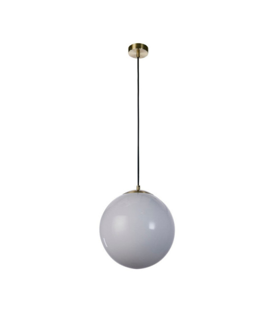 Atom pendant light Mild steel, glass Brass