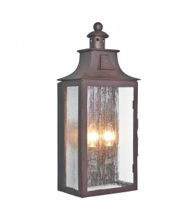 Lampada da parete Balmoral, bronzo invecchiato
