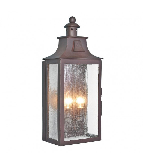 Balmoral Wandleuchte, gealterte Bronze