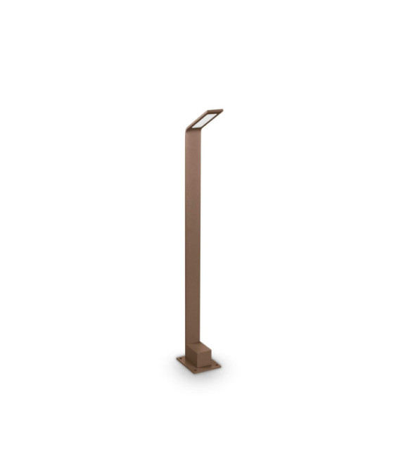 Agos Gartenpoller Metall, braunes Aluminium