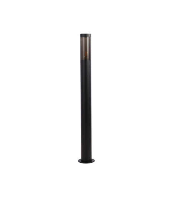 Batton outdoor floor lamp Stainless steel Matte black, Smoked