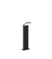 Garden bollard Metal Style, Black Aluminum