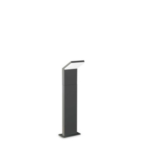 Garden bollard Metal Style, Anthracite Gray Aluminum