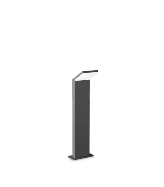 Gartenpoller Stil Metall, Aluminium Anthrazitgrau
