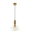 Suspension Margarita Acier doux,verre Laiton