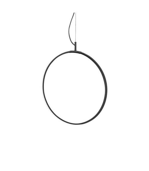 CIRCUS LED-Pendelleuchte aus Metall, schwarzem Kunststoff