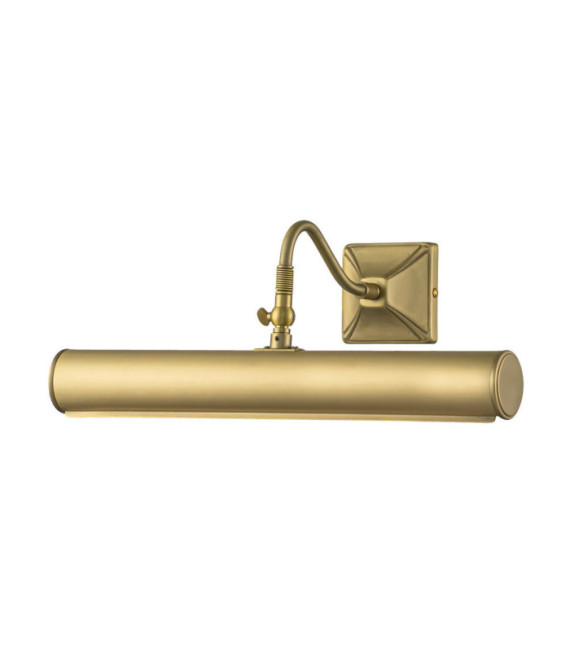 Picture wall light Steel Brushed brass