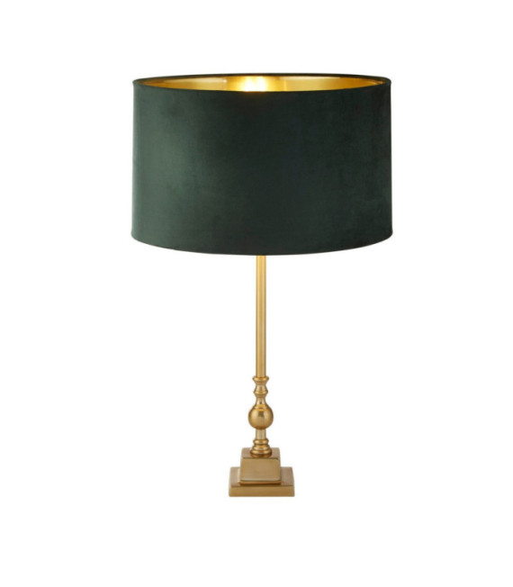 Whitby Brass Tischlampe Antikmessing
