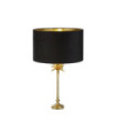 Palm table lamp Mild steel Satin brass