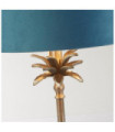 Palm Table Lamp Mild Steel Antique Nickel