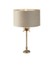 Palm Table Lamp Mild Steel Antique Nickel