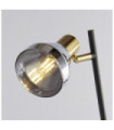 Westminster Table Lamp Mild Steel Satin Brass, Smoked, Black