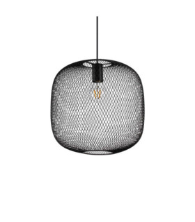 Suspension Net Métal,Aluminium Noir