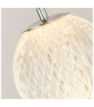 Allure wall light Mild steel, acrylic Chrome