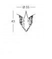 FONTE DI LUCE Ceiling Light 1 light - 2