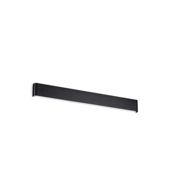 Applique murale LED DELTA Verre,Métal Noir