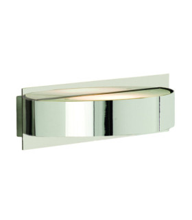 Applique murale Vega Verre Chrome