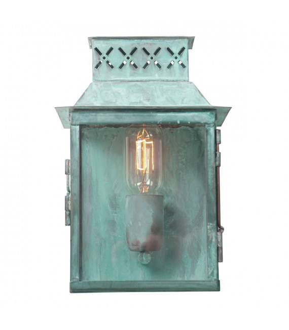 Lampada da parete Lambeth, ottone antico