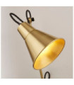 Swing wall light Mild steel Brass