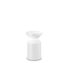 Torre outdoor floor lamp Metal, White Aluminum