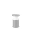 Lampe sur pied extérieur Torre Métal,Aluminium Gris