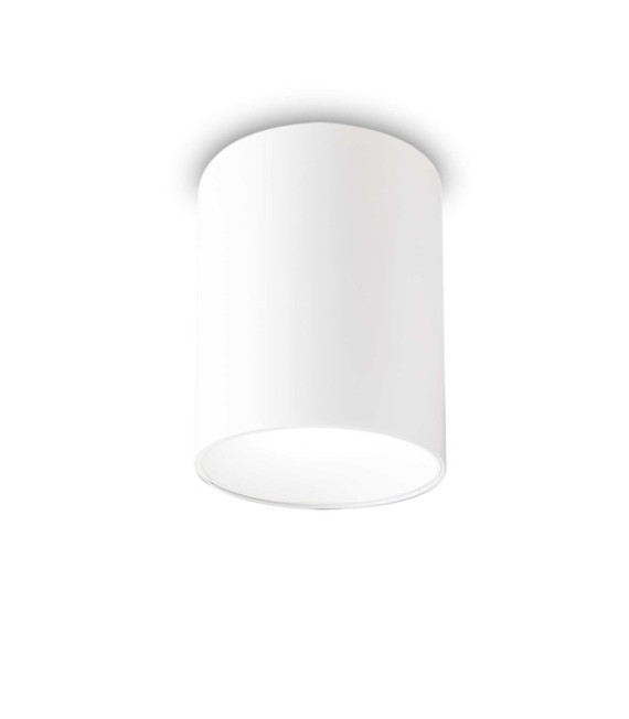 Plafonnier Nitro Métal,Aluminium Blanc