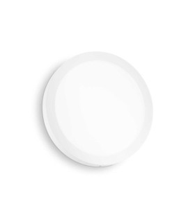 Plafoniera LED Universale in Metallo, Alluminio Bianco