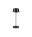 Pure Metal LED Table Lamp, Black Aluminum