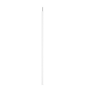 Lámpara colgante LED Filo metal, aluminio blanco