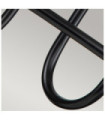 Applique murale Capitol Acier Noir