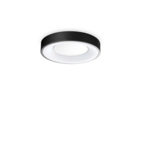 Planet LED Deckenleuchte Metall Schwarz
