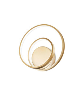 LED wall light OZ Metal,Plastic Brushed brass