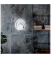 Applique murale LED OZ Métal,Plastique Blanc