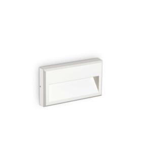 Applique murale extérieur Febe Aluminium Blanc