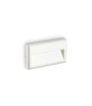 Febe Aluminum White Outdoor Wall Light