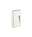 Febe Aluminum White Outdoor Wall Light