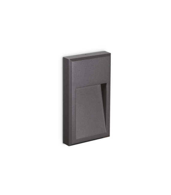 Febe aplique exterior Aluminio gris antracita