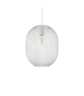 Suspension Net Métal,Aluminium Blanc