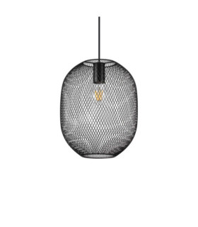Suspension Net Métal,Aluminium Noir