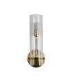 Wall light Bathroom Scope Mild steel, glass Brass