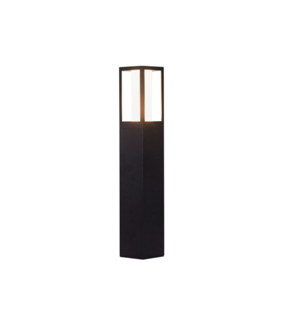 Borne de jardin Avenue Aluminium,polycarbonate Noir