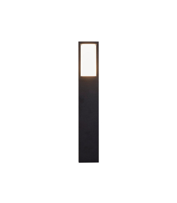 Borne de jardin Avenue Aluminium,polycarbonate Noir